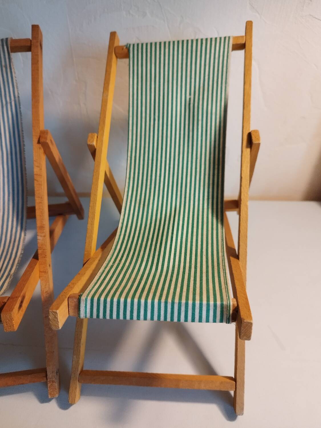 Doll's deckchair duo