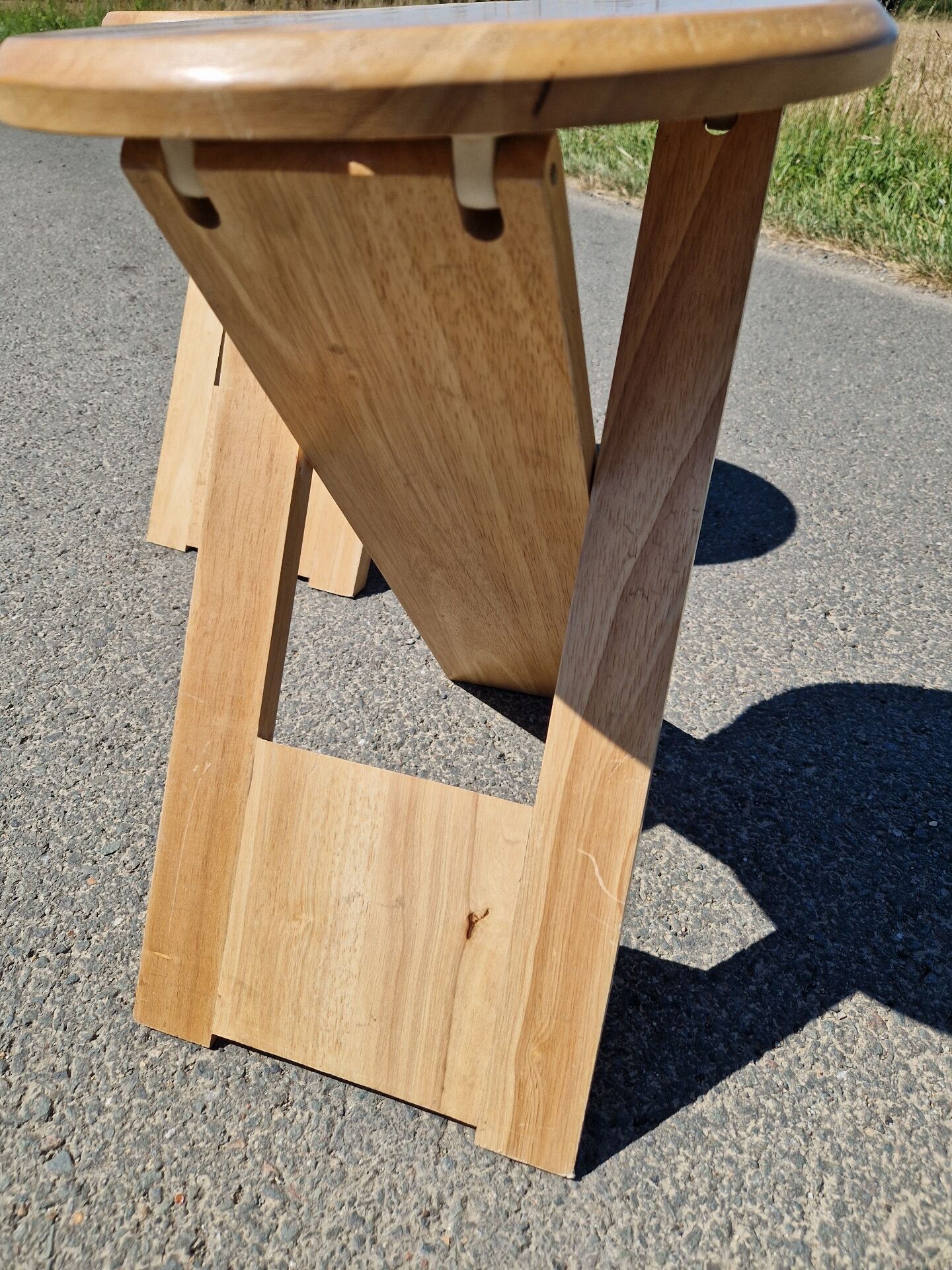 Lot de 2 Tabourets pliants style Suzy Adrian Reed