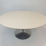 Oval Dining Table by Pierre Paulin for Artifort