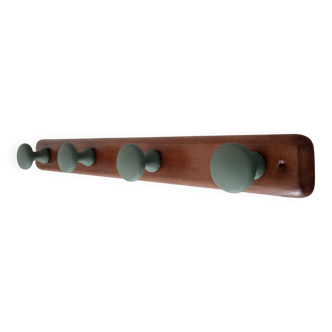 Vintage wall coat rack