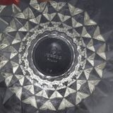 Set of 7 vintage Vereco glasses with diamond tips - around 1960