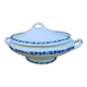 Soupière ancienne Villeroy & Boch - décor fleurs bleues