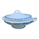 Soupière ancienne Villeroy & Boch - décor fleurs bleues