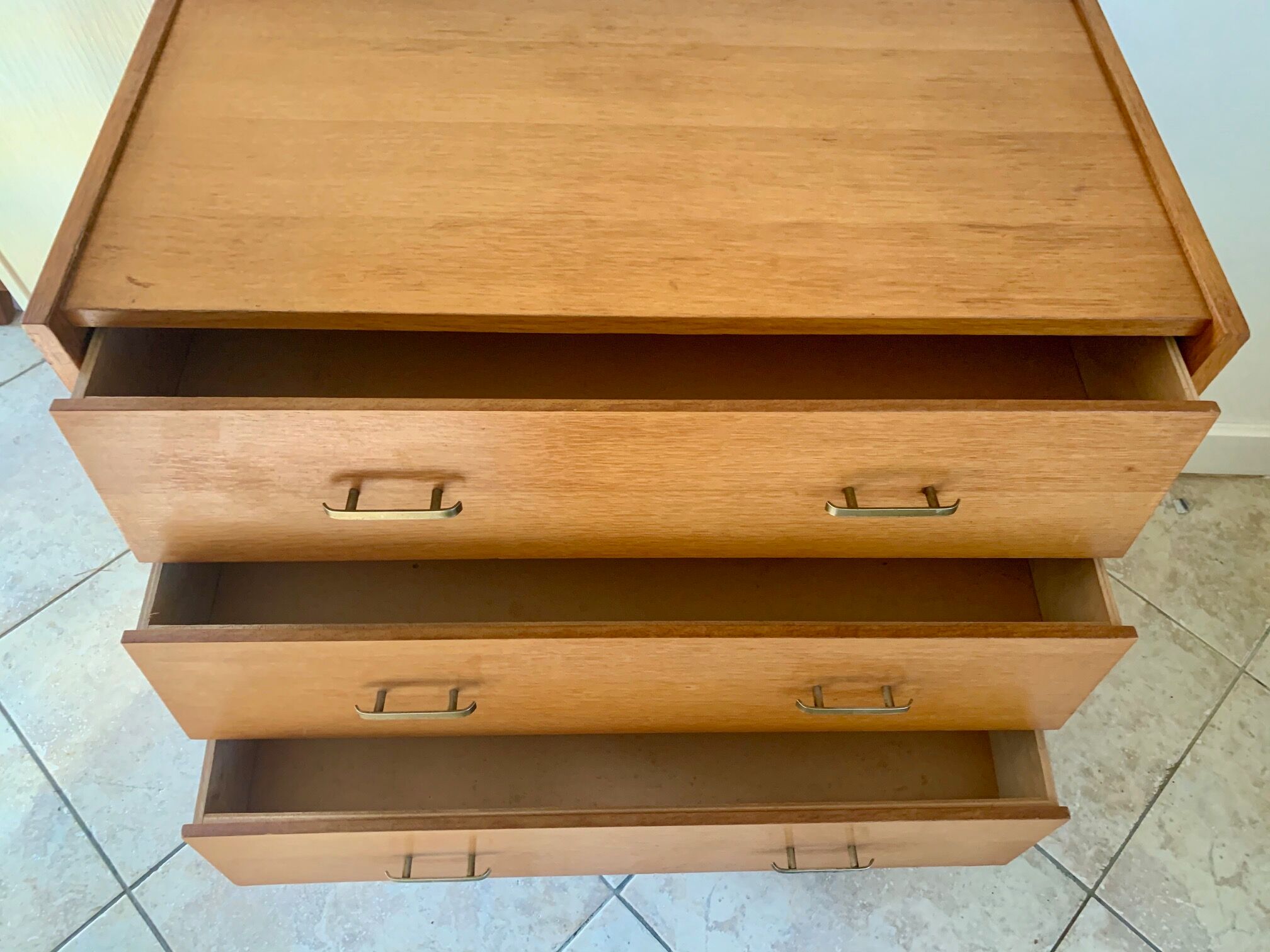 Vintage Commodity has three 60s drawers