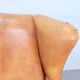 Vintage Sheepskin Leather Wing-Back Chair, 1970s