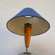 Scandinavian lamp in wood and metal