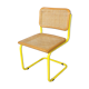 Yellow Cesca Breuer chair