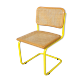 Yellow Cesca Breuer chair