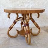 Rattan sofa end