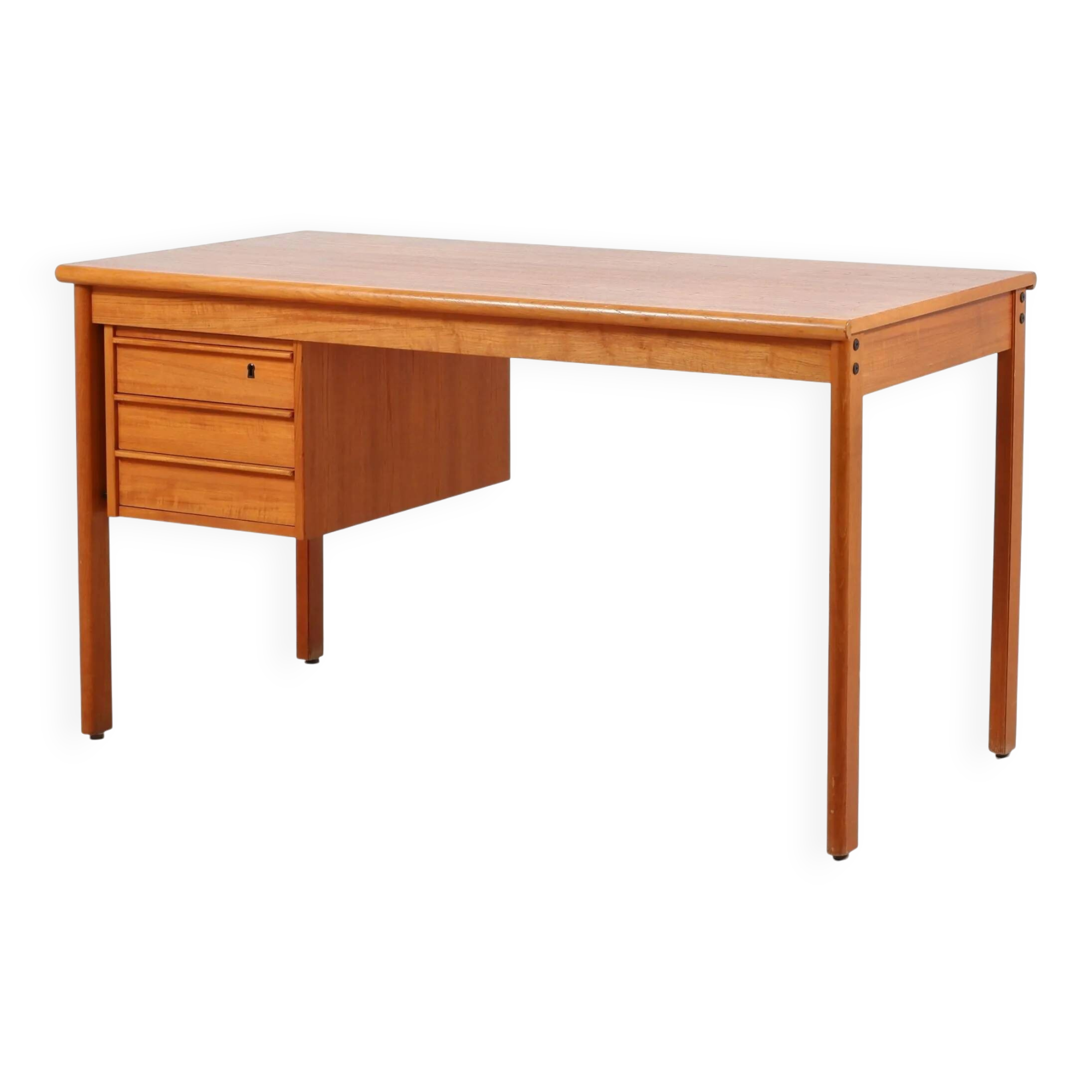 Teak writing desk by Peter Lovig Nielsen for Løvig