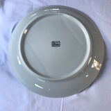 Set of 3 porcelain asparagus plates from Tharaud Limoges