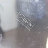 Vintage champagne bucket from the 80s-90s by Orfévrerie Jean Couzon in 18/10 stainless steel.