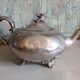 Teapot and sugar bowl set from James Dixon & Sons from Shefield in silver plating