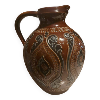 Earthenware pitcher
