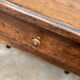 Solid oak dining room, kitchen or desk table
