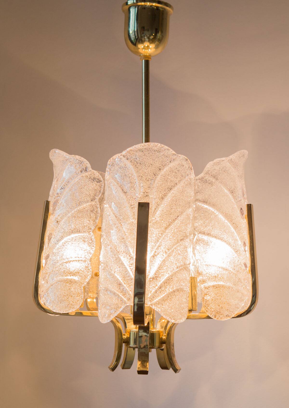 Swedish chandelier 60s Carl Fagerlund / Orrefors