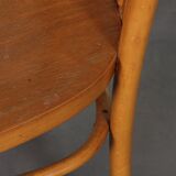 Set of 4 wooden chairs, 1960.