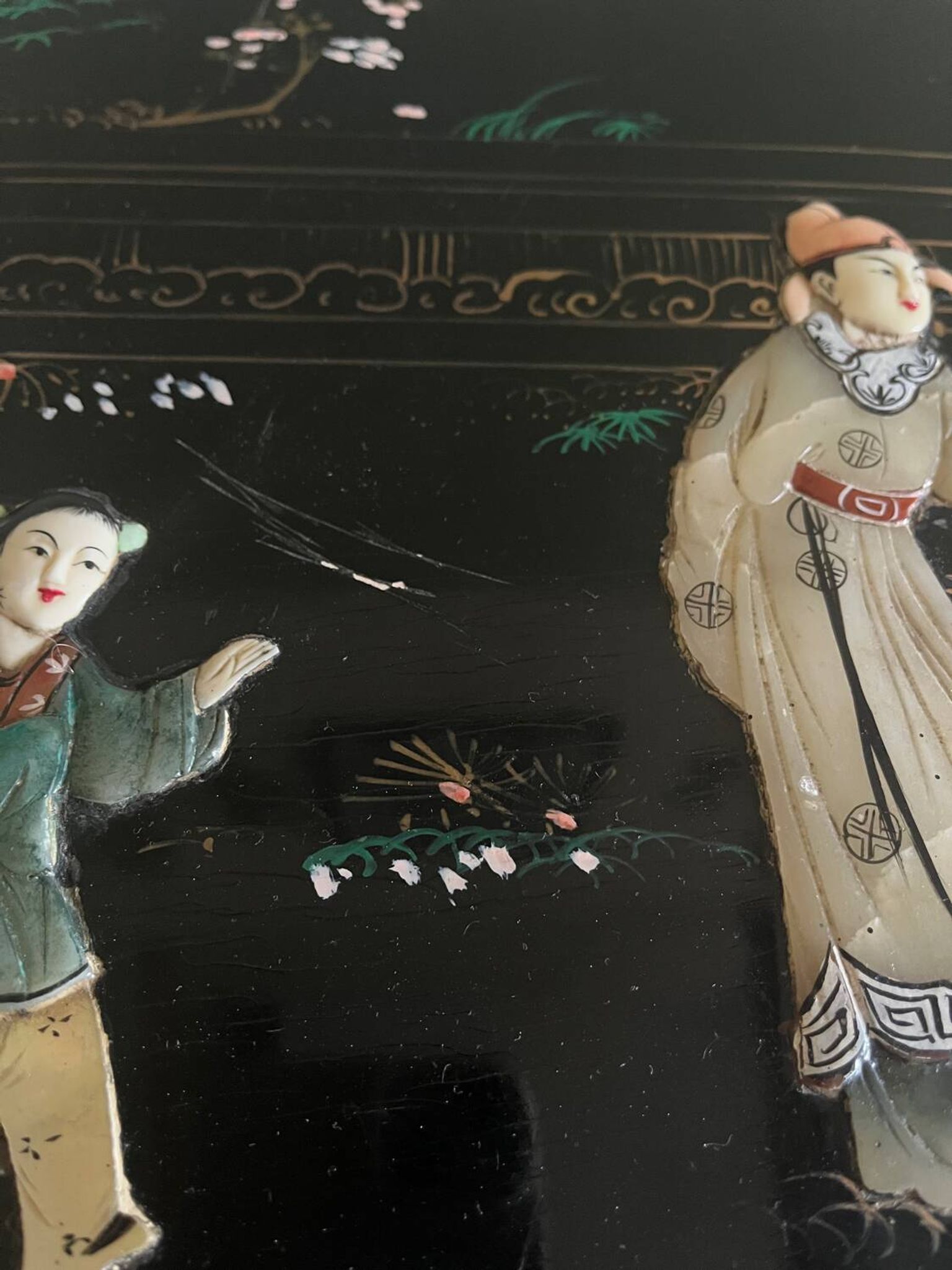 Table basse asiatique