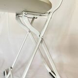 Vintage DAFNE Folding Chair by Gastone Rinaldi for Thema, 1970s Italian Des