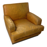 Jacques Charpentier Roche Bobois 1970s Leather Armchair DIY Vintage