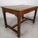 Oak work table desk