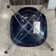 Eames Herman Miller DSR Eiffel blue skai vinyl fibreglass chair