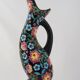 Beautiful Longwy enamel jug, signed, in excellent condition.