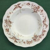 Plat Faience Anglaise