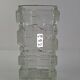 1969 Brickwork Pressed Glass Vase by Jiří Zejmon for Rudolfova Huť, Czechos