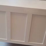 Louis XV style crossbow chest of drawers