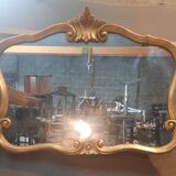 Louis XV style gilded morroir