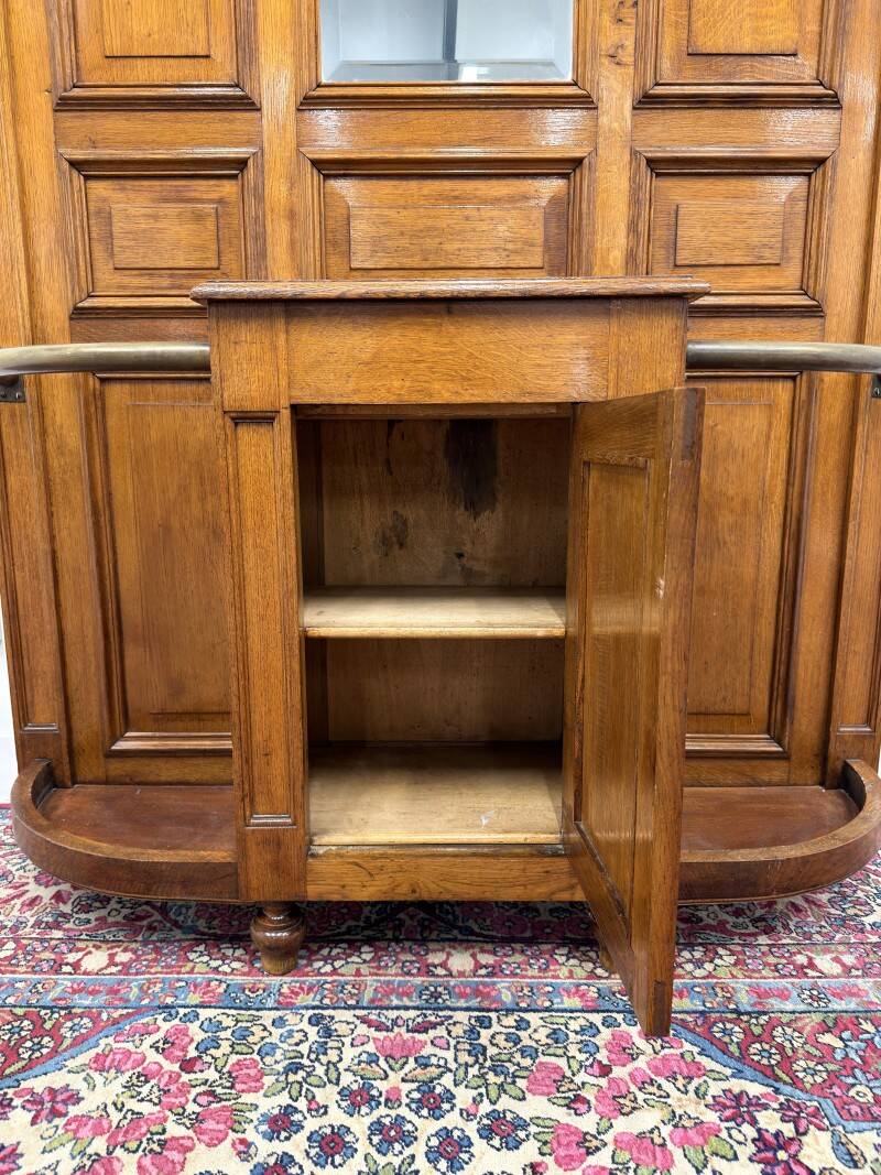 Classic English Wardrobe Coat Rack