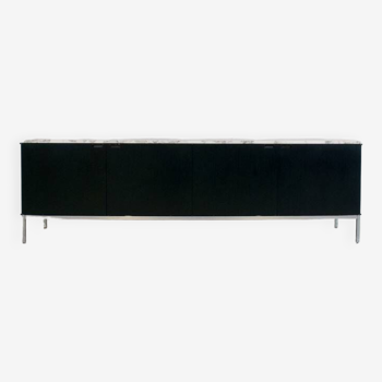 BLACK OAK AND FLORENCE MARBLE SIDEBOARD KNOLL 2000 KNOLL INTERNATIONAL PUBLISHER