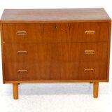Commode en teck, Suède, 1960