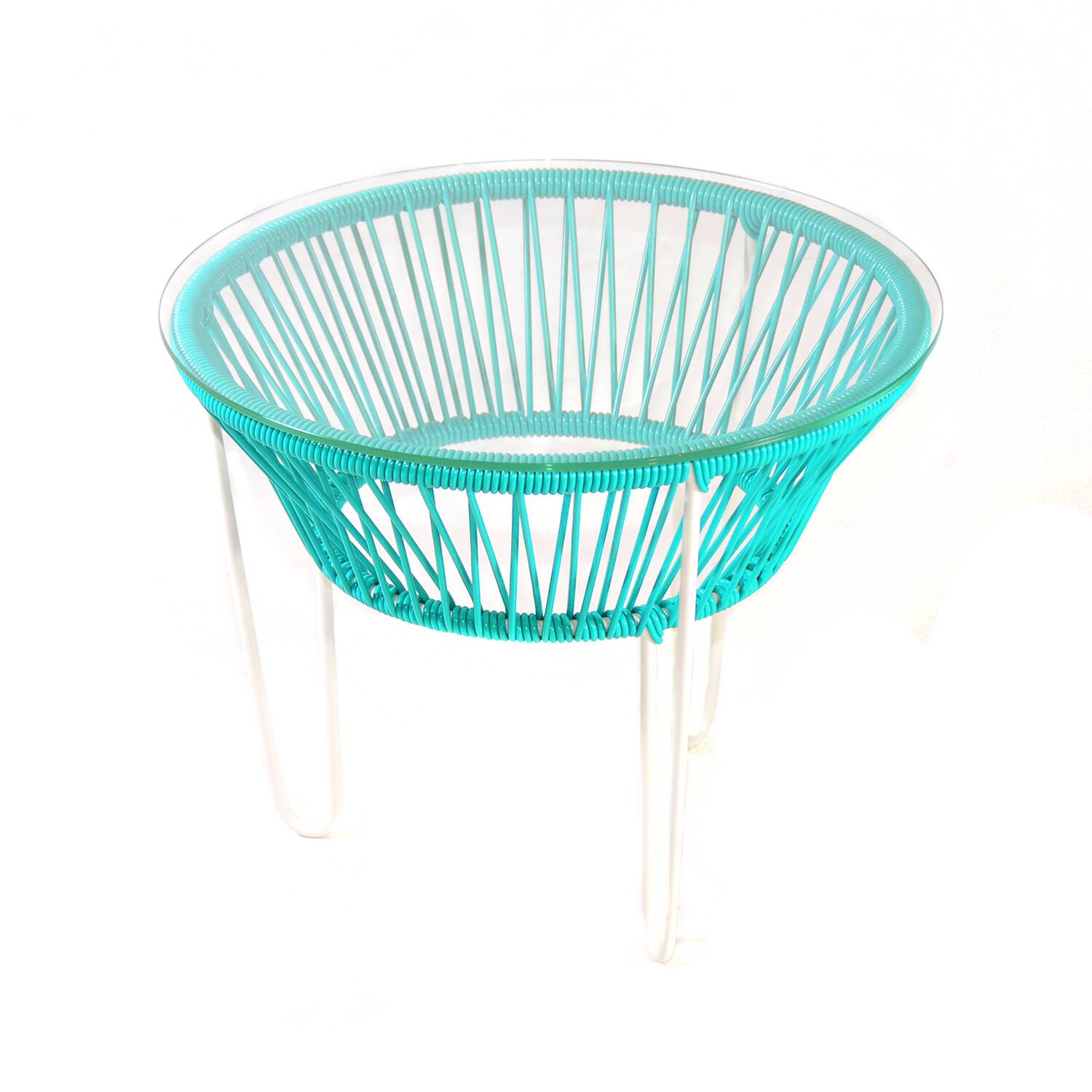 Turquoise green TOCA coffee table