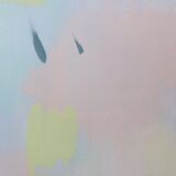 Modern abstract art canvas Forbidden Colours