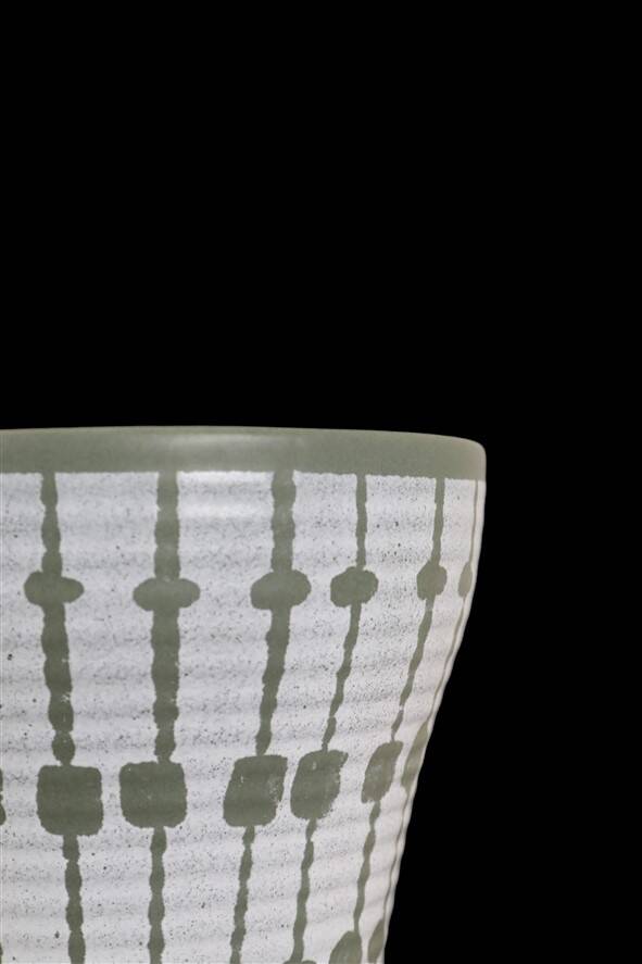 Mid-century Strehla plant pot / planter / 1960s / 1970s / GDR / flower pot