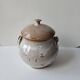 Ceramic stoneware soup tureen Signed Roger Jacques (Puisaye)