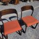 6 Baumann sled chairs in rosewood from the 1960s.