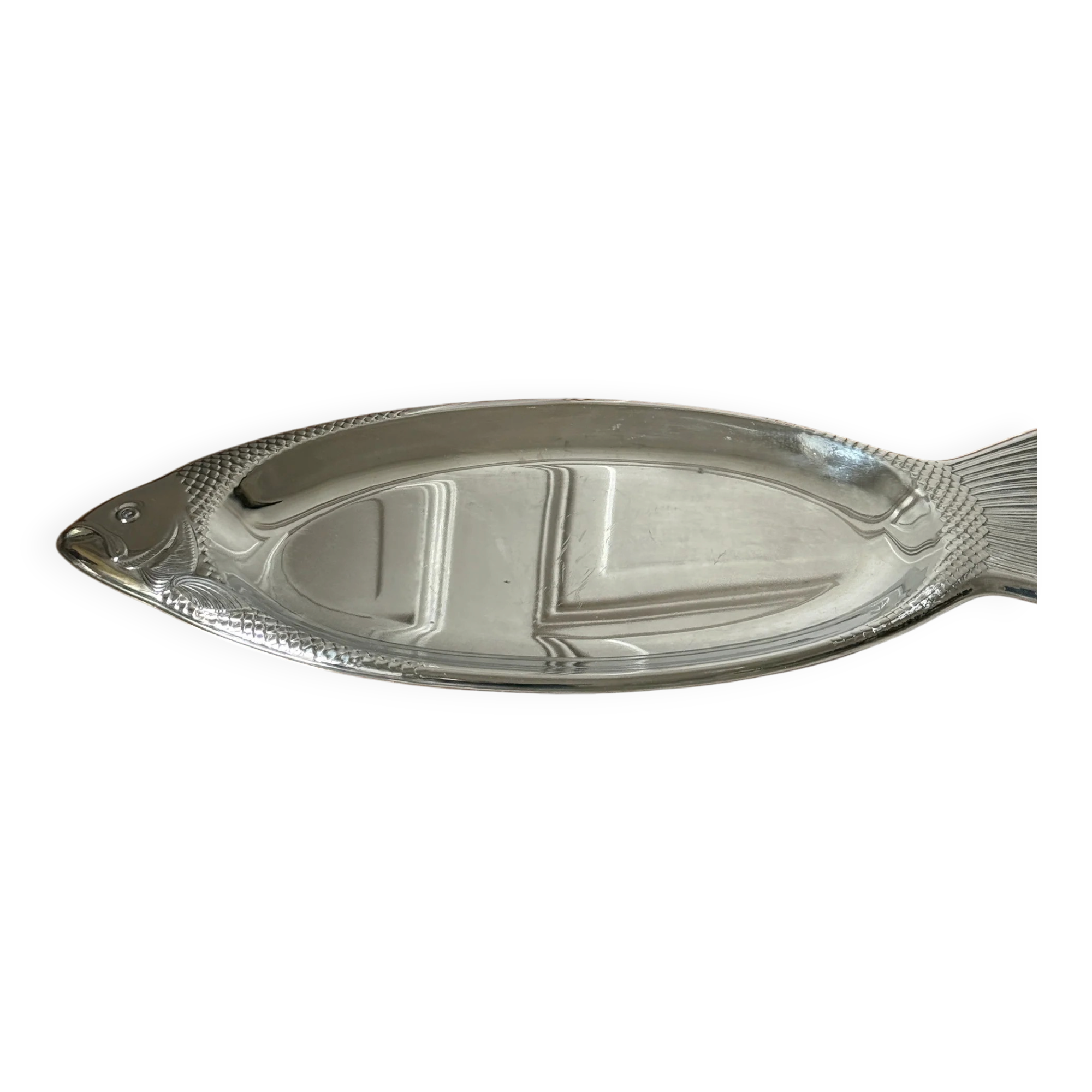 Silver-plated presentation dish