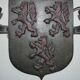 Pair of heraldic coat of lamp for the 60's century
