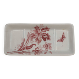 Terre de Fer Saint Amand pocket emptier/comb holder 'Orchids' model