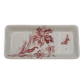Terre de Fer Saint Amand pocket emptier/comb holder 'Orchids' model