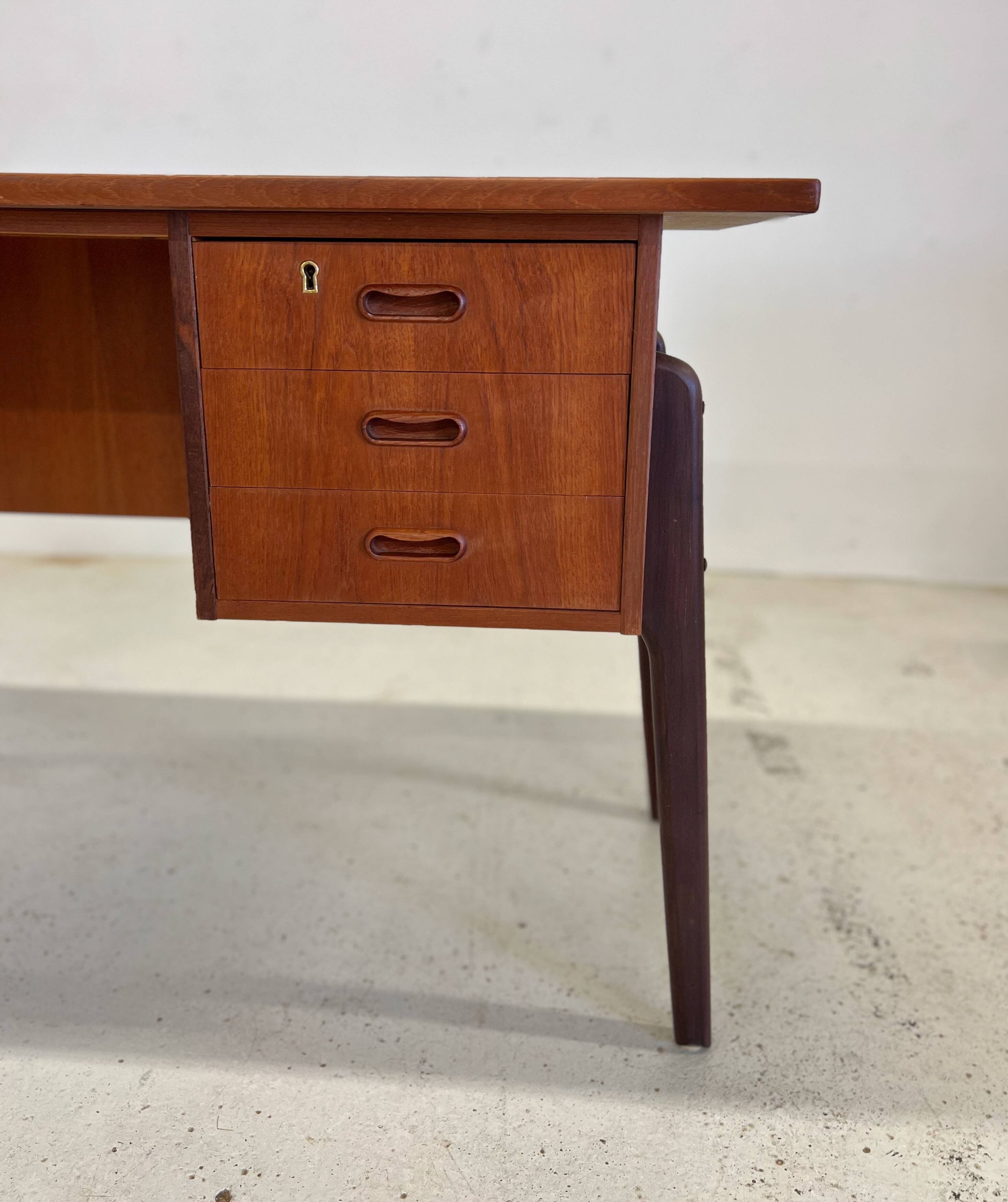 Danish Teak Desk, 1960s.