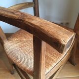 Rustic armchair