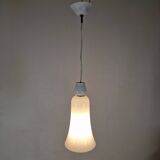 Anni Trenta Luce Chandelier by Venini in White Murano Glass