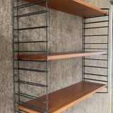 Tomado shelf from the 60s in teak and metal