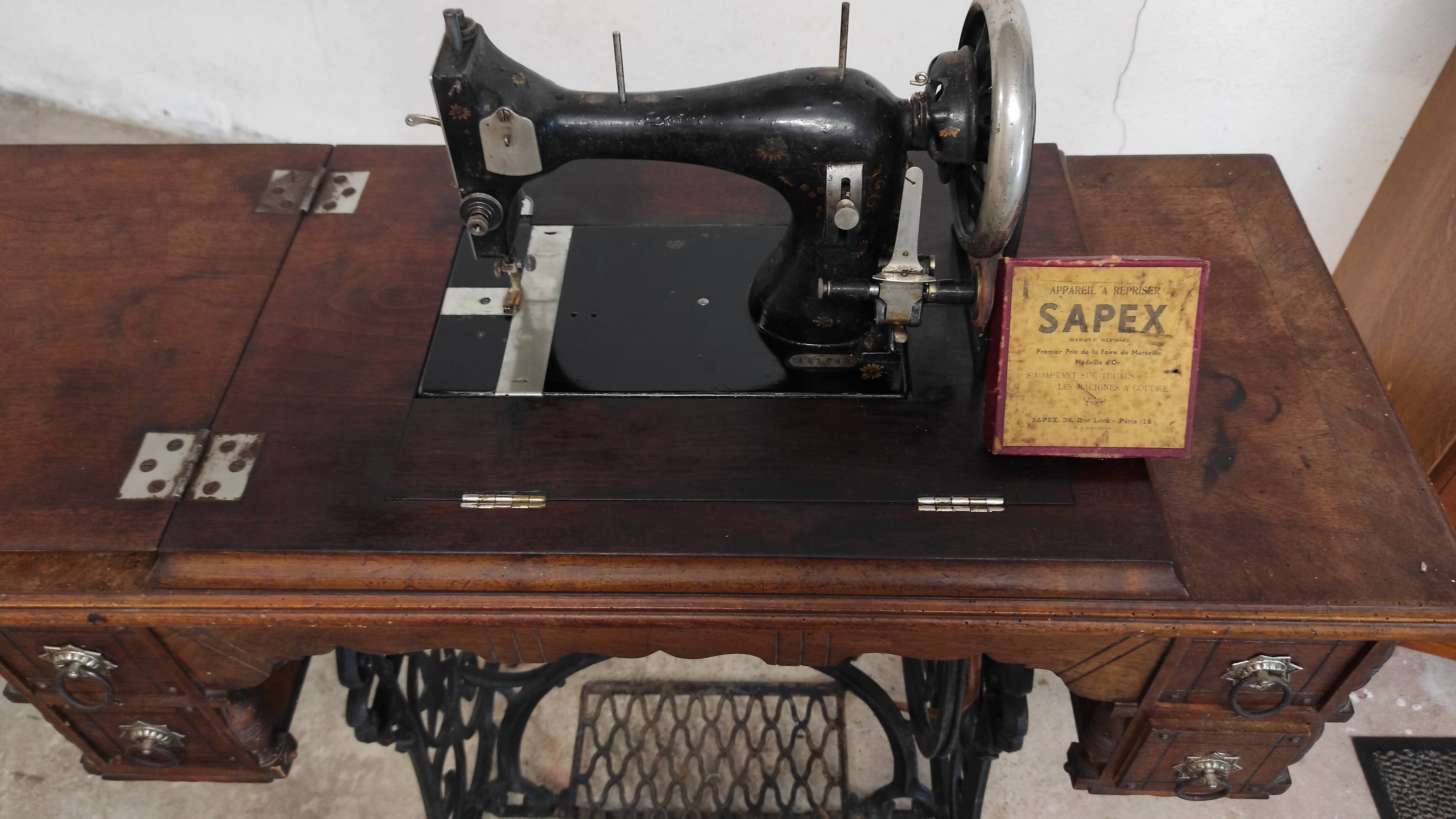 Old sewing machine