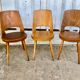 Set de 3 chaises bistrot Baumann Mondor