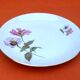 Serving dish Fine Bohemian porcelain Floral decoration